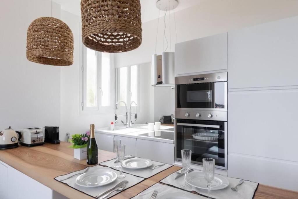 Petit Paradis A Sanary Avec Vue Mer Wifi Et Clim Zewnętrze zdjęcie