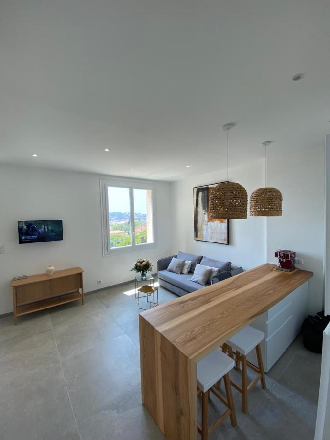 Petit Paradis A Sanary Avec Vue Mer Wifi Et Clim Zewnętrze zdjęcie