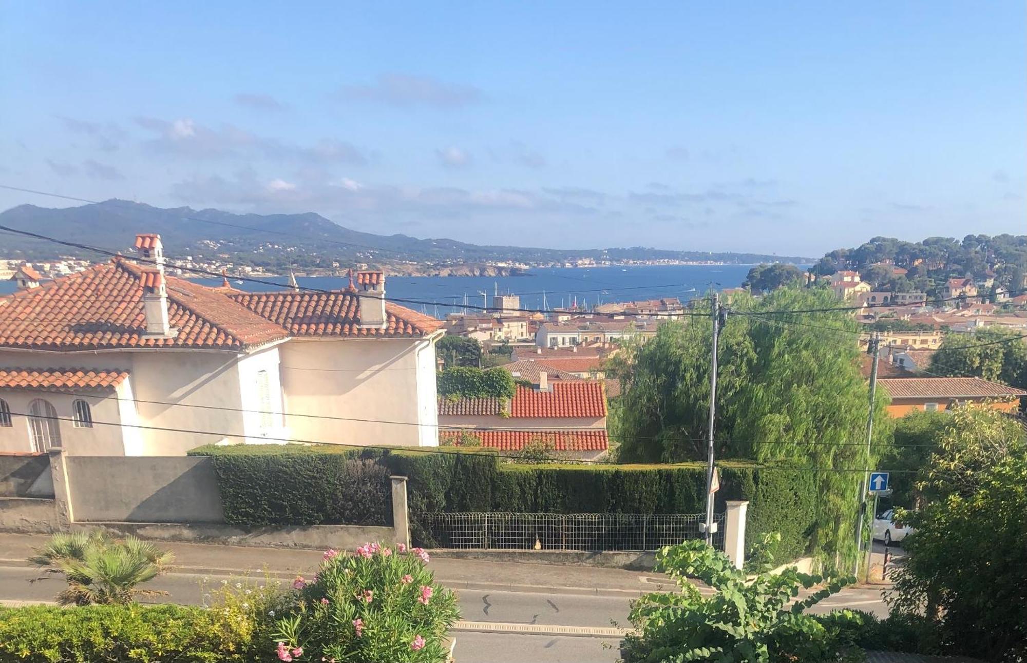 Petit Paradis A Sanary Avec Vue Mer Wifi Et Clim Zewnętrze zdjęcie